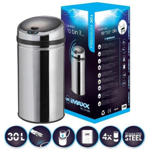 Senzorový odpadkový koš Himaxx SOKBG0301, Premium, 30l