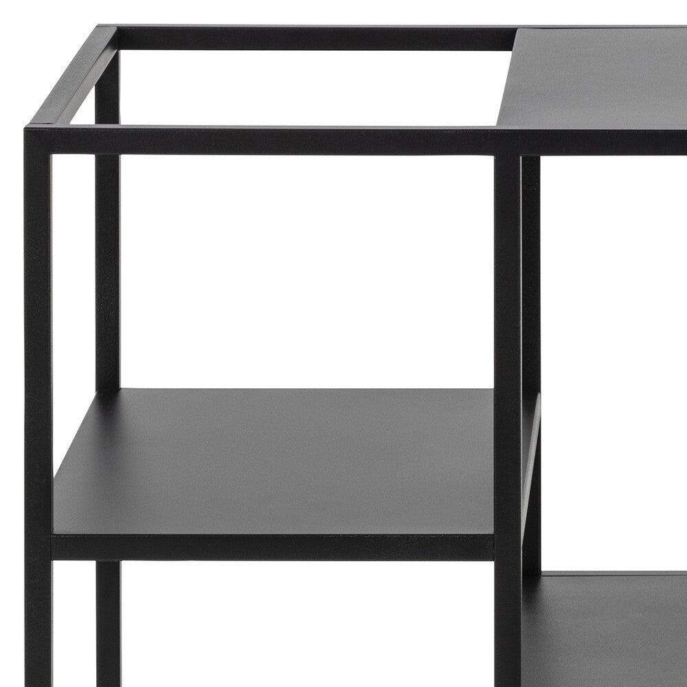 Servírovací stolek Nevio (černá)