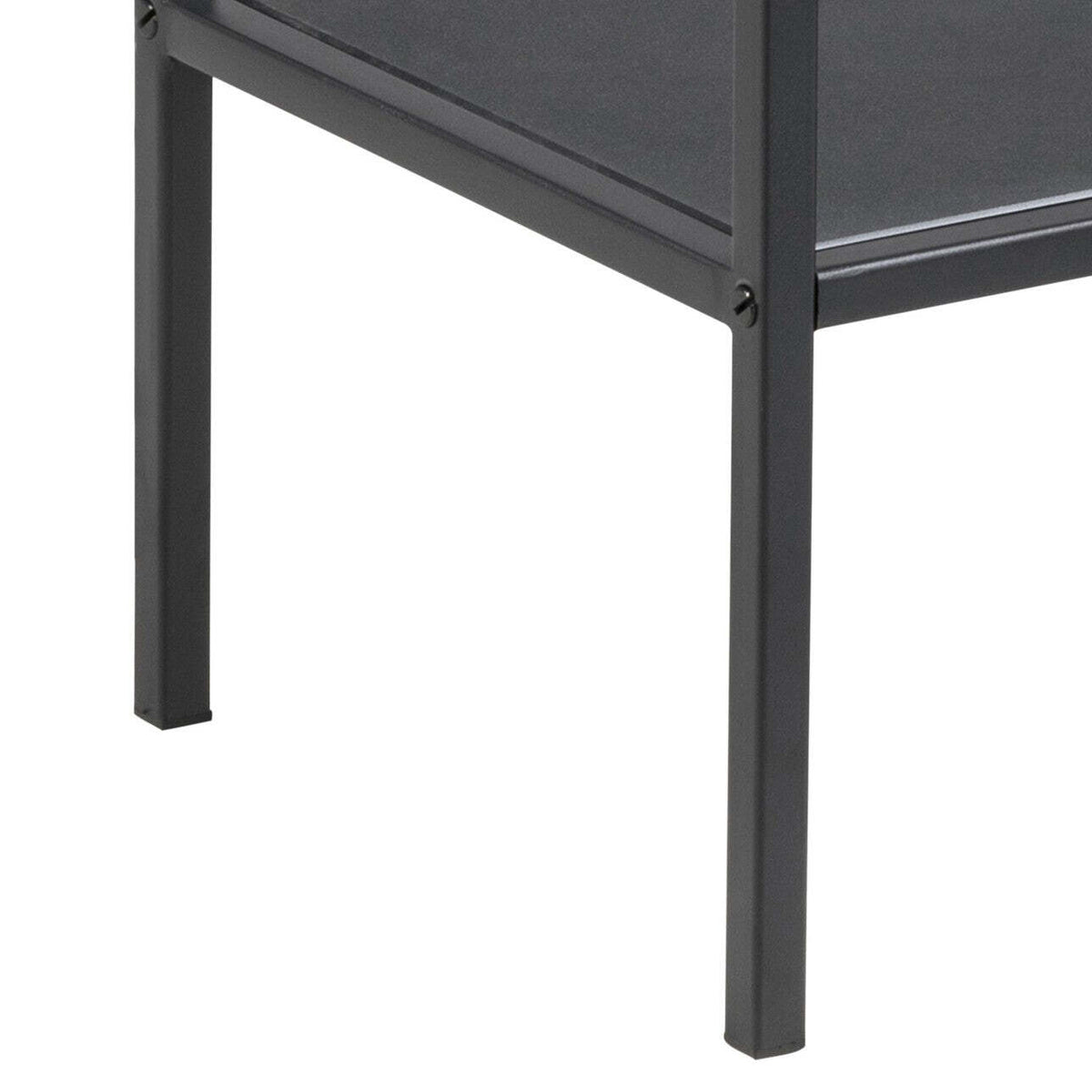 Servírovací stolek Silvio (černá)