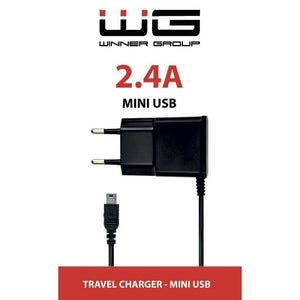 Nabíječka WG s Mini USB 2,4A, pro GPS navigace