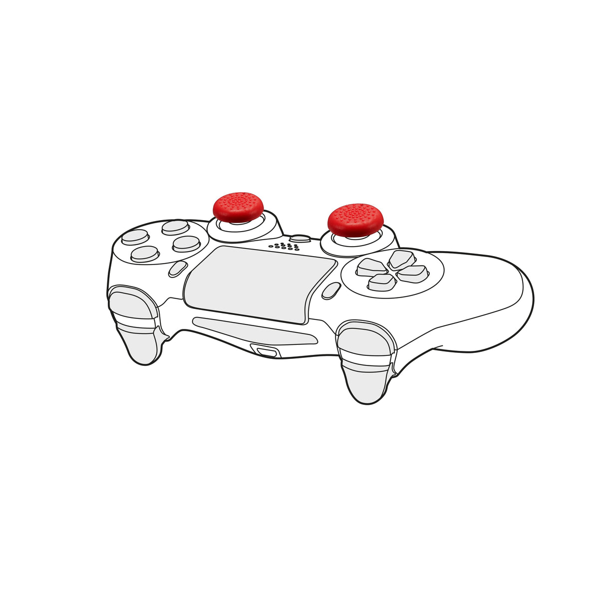 SL-4524-MTCL STIX Controller Cap Set for PS4