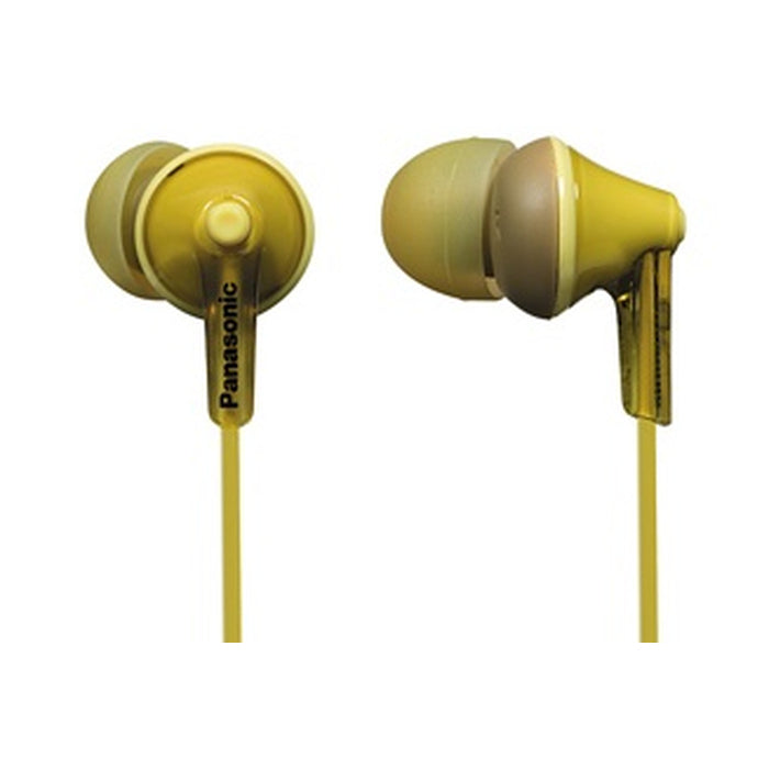 Sluchátka do uší Panasonic RP-HJE125E-Y, žlutá