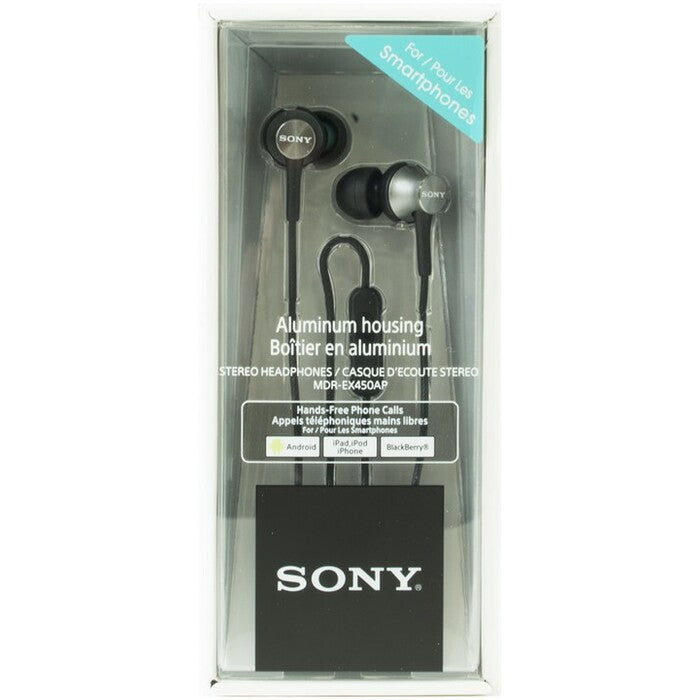 Sluchátka do uší Sony MDR-EX450AP, šedá