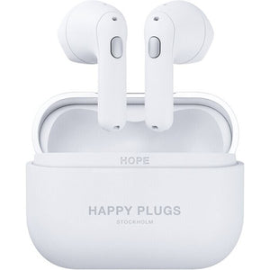 True Wireless sluchátka Happy Plugs Hope, bílá