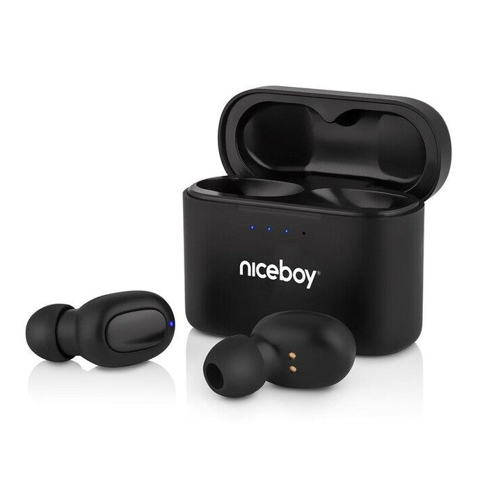 True Wireless sluchátka Niceboy HIVE podsie 21, černá