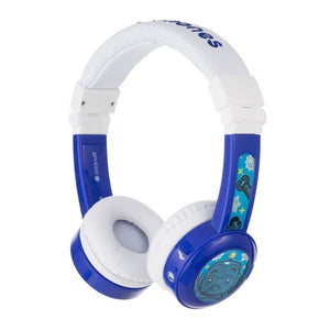 Sluchátka přes hlavu BuddyPhones Inflight, modrá
