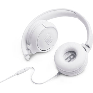 Sluchátka přes hlavu JBL Tune 500, bílá