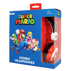 Sluchátka přes hlavu OTL Super Mario