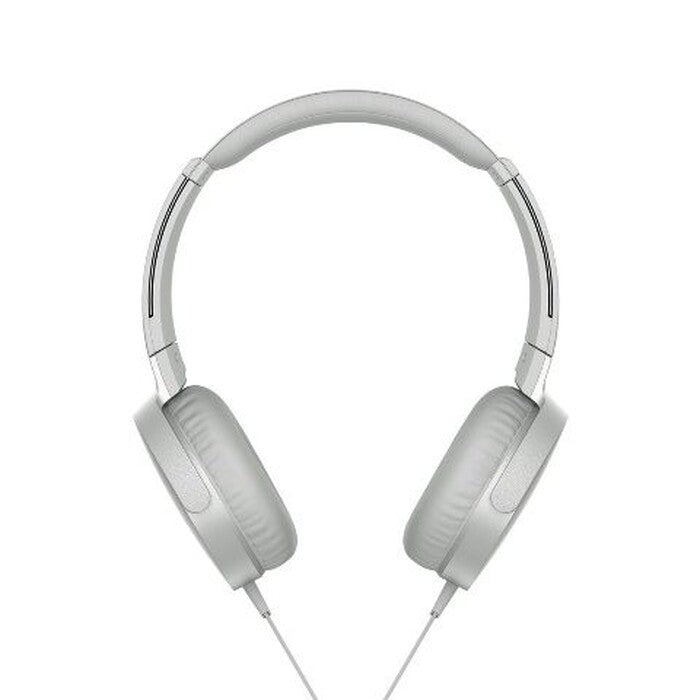 Sluchátka přes hlavu Sony MDR-XB550APW, bílá