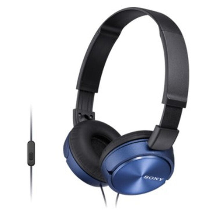 Sluchátka přes hlavu Sony MDR-ZX310APL, modrá