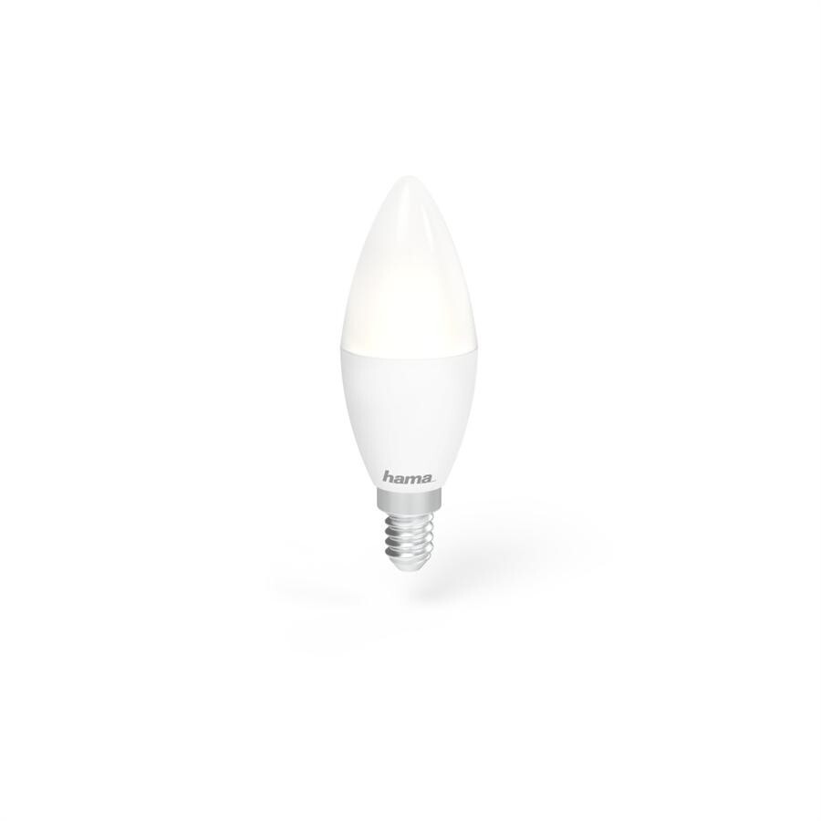 SMART LED žárovka Hama, E14, 5,5W, RGBW
