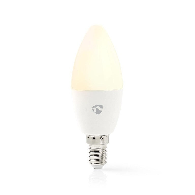 SMART LED žárovka Nedis WIFILC11WTE14, E14, barevná/teplá bílá