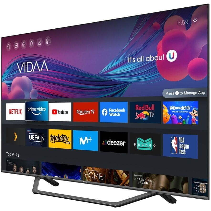 Smart televize Hisense 43A7GQ / 43&quot; (109 cm)