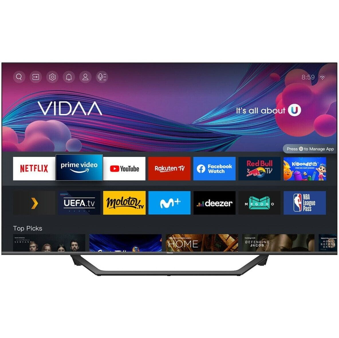 Smart televize Hisense 43A7GQ / 43&quot; (109 cm)