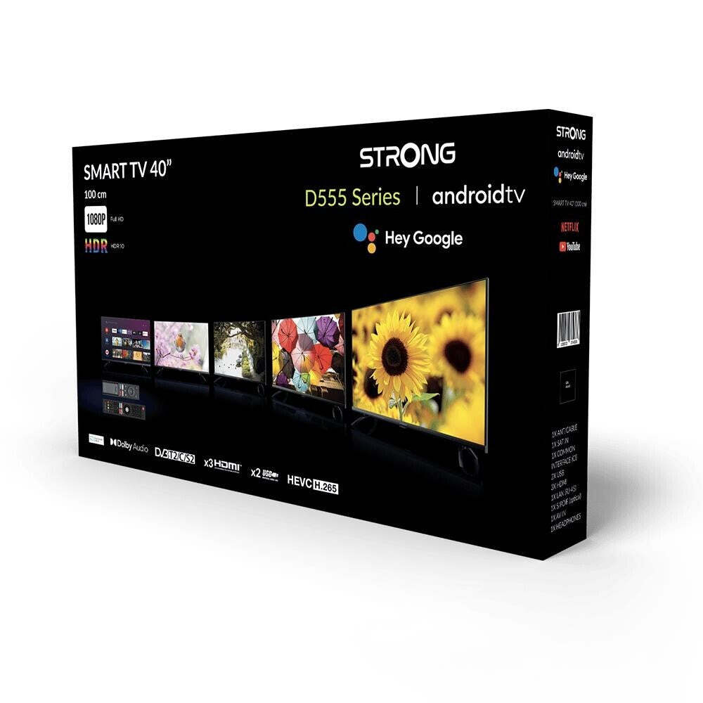 Smart televize Strong SRT40FD5553 / 40&quot; (100 cm) OBAL POŠKOZEN