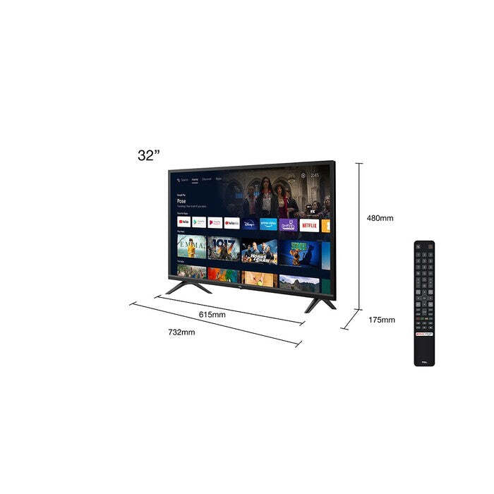 Smart televize TCL 32S5200 (2022) / 32&quot; (80 cm) OBAL POŠKOZEN