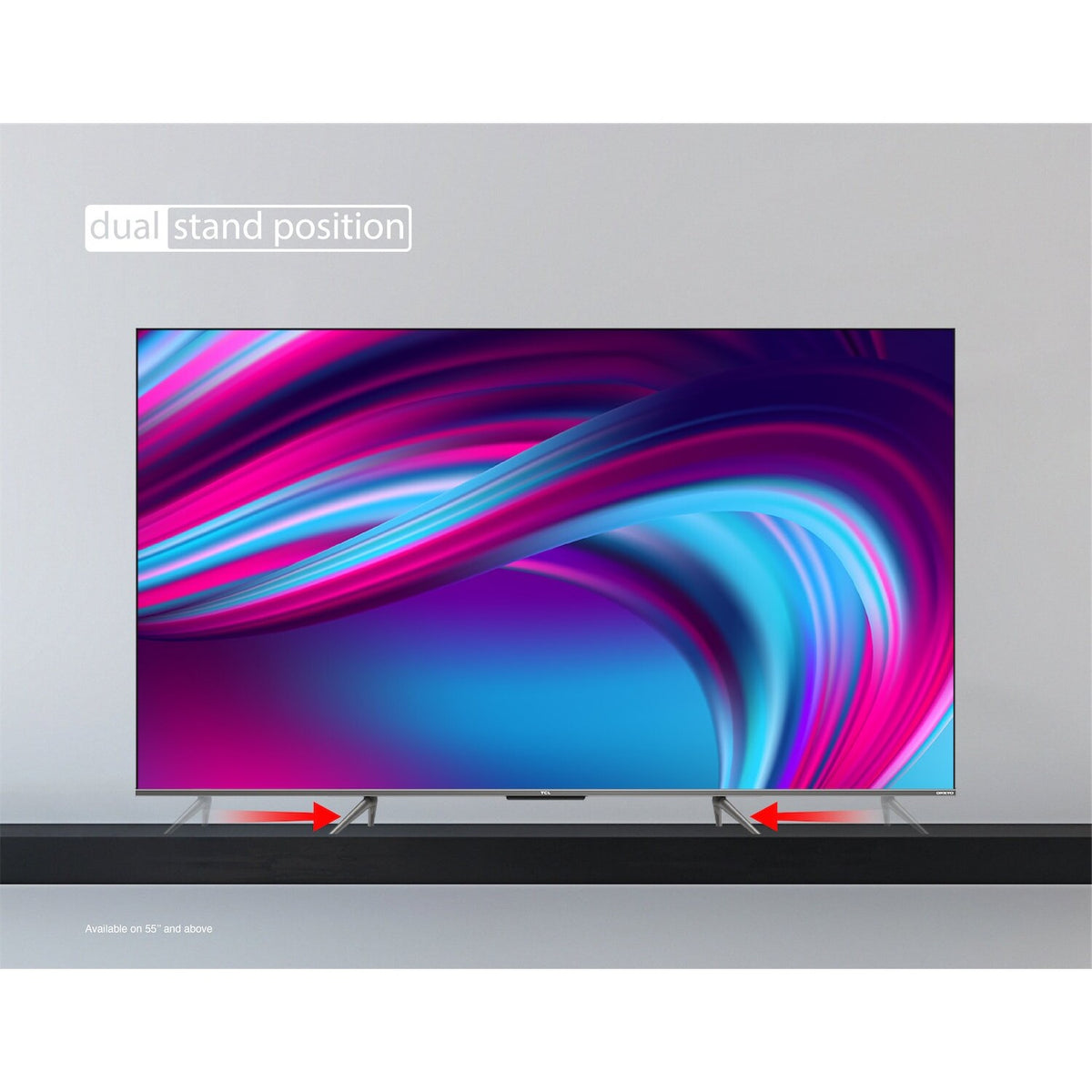 Smart televize TCL 55C635 (2022) / 55&quot; (139 cm) OBAL POŠKOZEN