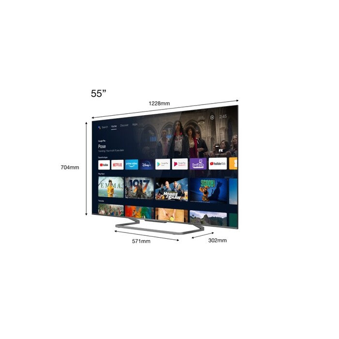 Smart televize TCL 55C729 (2021) / 55&quot; (139 cm)