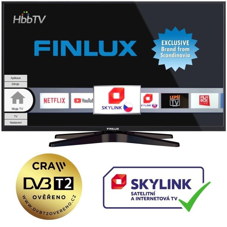 Smart televízor Finlux 32FFE5760 (2020) / 32&quot; (82 cm) OBAL POŠKOZEN