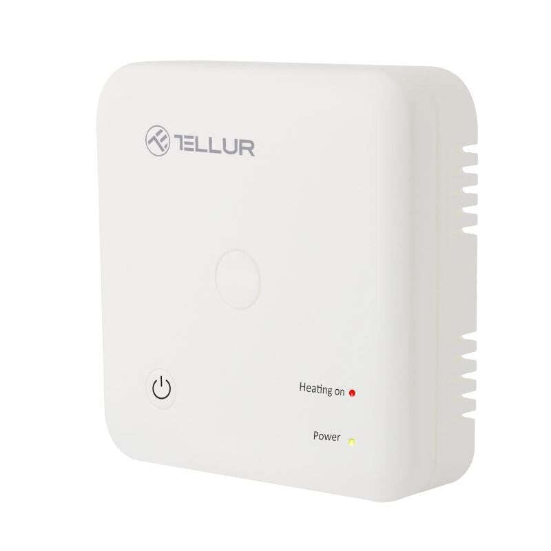 SMART WiFi termostat Tellur, bílý OBAL POŠKOZEN