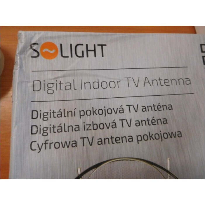 Solight HP04 TV anténa 36dBi aktivní pokojová OBAL POŠKOZEN
