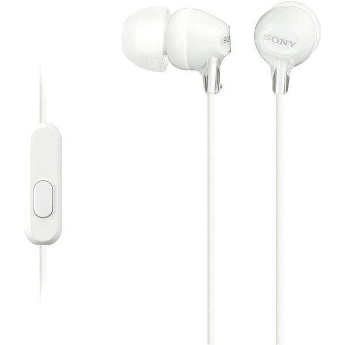 Sony Sluchátka MDR-EX15AP bílá
