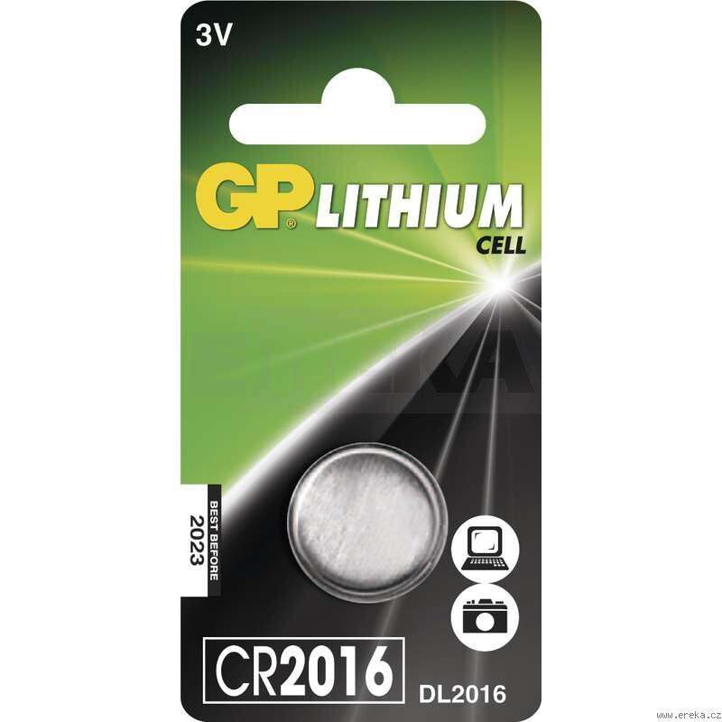 Knoflíková baterie GP CR2016