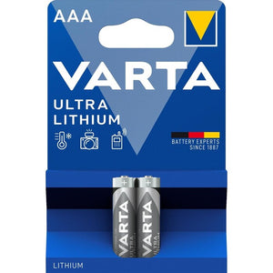 Lithiová mikrotužková baterie Varta Profi, AAA, 2ks