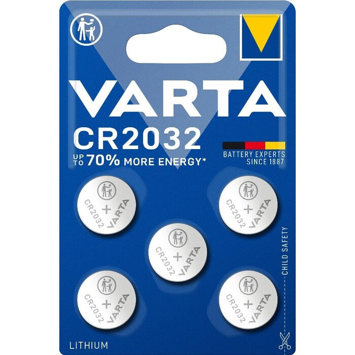Speciální baterie Varta CR-2032, 5ks