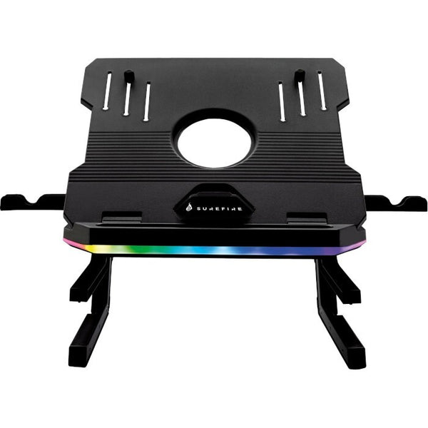 Levně SUREFIRE Portus X2 stojan na notebook s RGB podsvícením