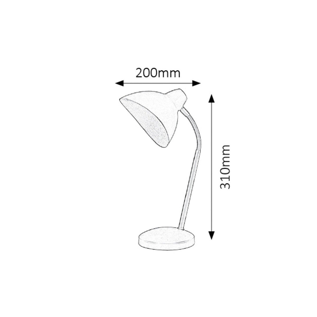 Stolní lampa Rabalux 4360 Theodor