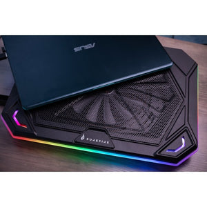 SUREFIRE Bora X1 Gaming chladicí podložka pod notebook s RGB