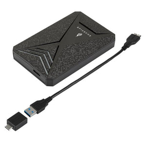 SureFire Gaming Bunker HDD USB 3.2 Gen 1 2TB Black ROZBALENO