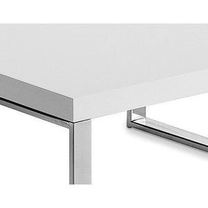 Sushi-L - Konferenční stolek (bílá, chrom)