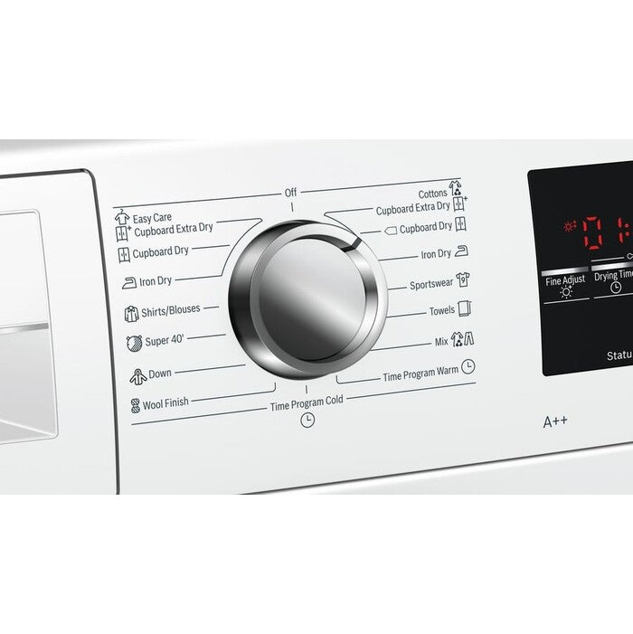 Sušička s tepelným čerpadlem Bosch WTW85491BY,9 kg,A++