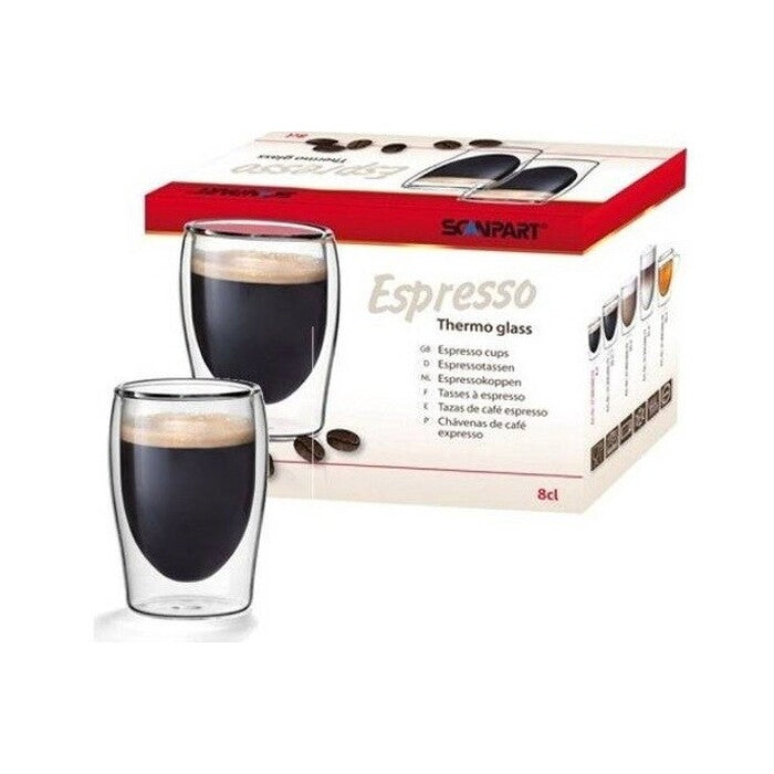 Termo skleničky ScanPart Espresso, 2x80ml