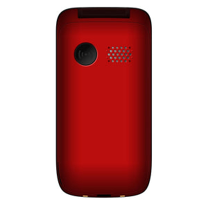 Tlačítkový telefon CPA Halo 15, véčko, červená