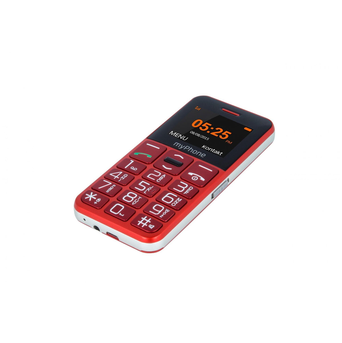 Tlačítkový telefon CPA Halo Easy, červená