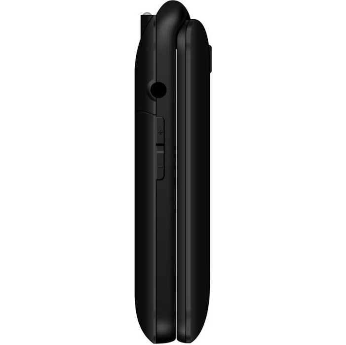 Tlačítkový telefon Evolveo EasyPhone FD, véčko, černá