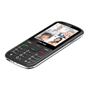 Tlačítkový telefon pro seniory CPA Halo 28,černý