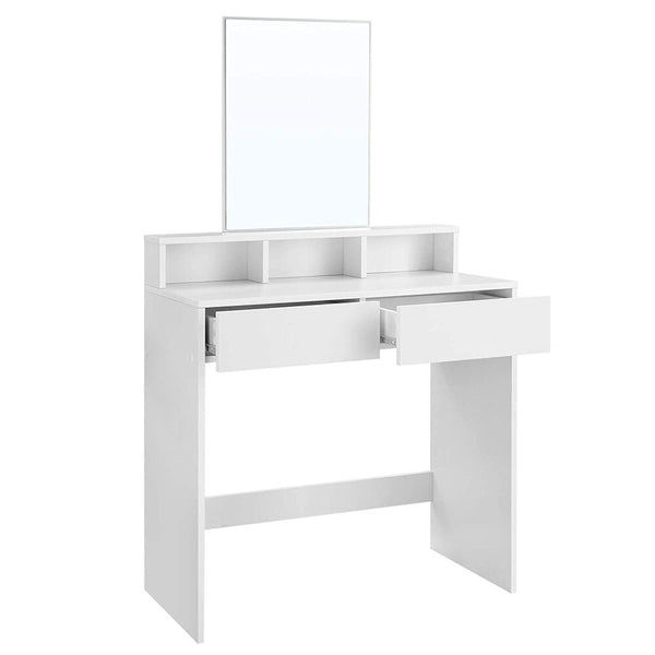 Levně Toaletní stolek Galera (bílá, 80x140x40 cm)