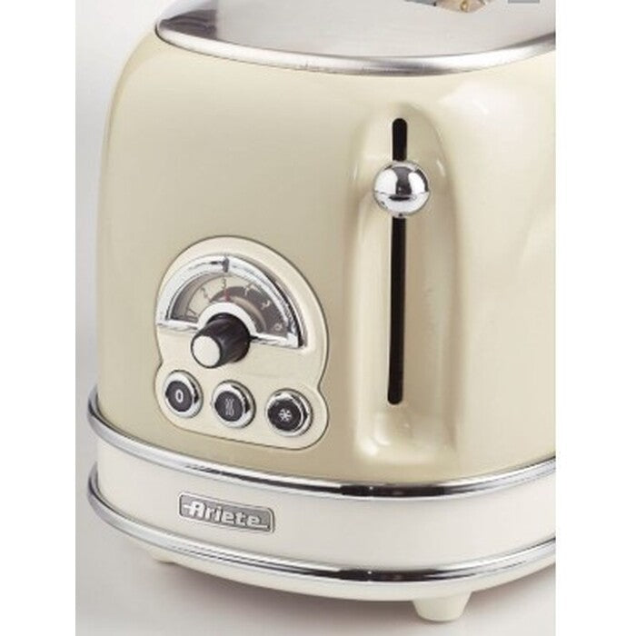 Topinkovač Ariete Vintage ART15513, 810W, krémový