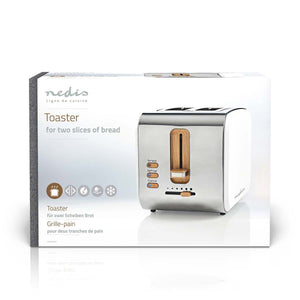 Topinkovač Nedis KABT510EWT, 900W, bílý