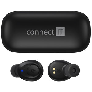 True Wireless sluchátka Connect IT CEP-9100-BK, černá