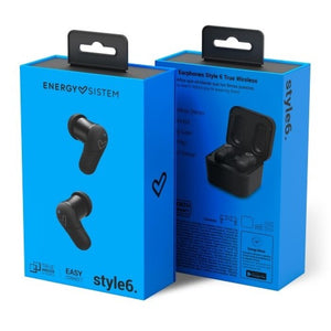 True Wireless sluchátka ENERGY Earphones Style 6, černá