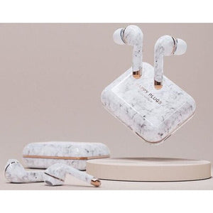 True Wireless sluchátka Happy Plugs Air 1 Plus In-Ear, bílo šedá