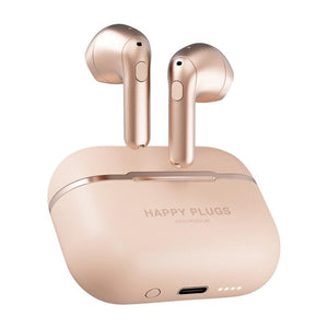 True Wireless sluchátka Happy Plugs Hope, růžovo zlatá