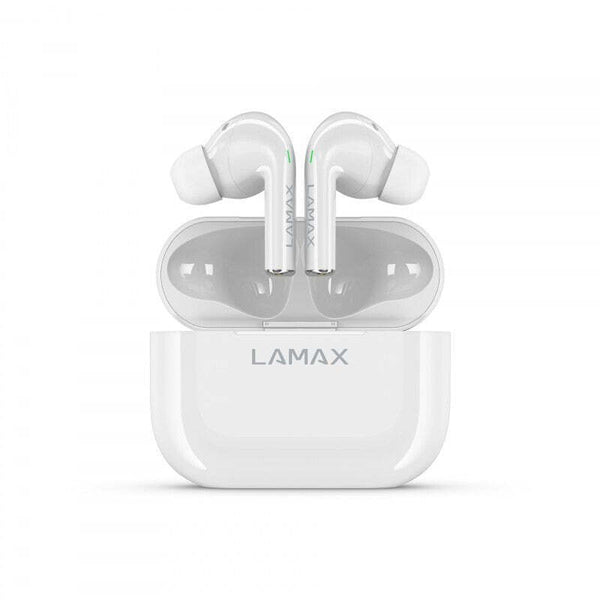 Levně True Wireless sluchátka Lamax Clips1, bílá