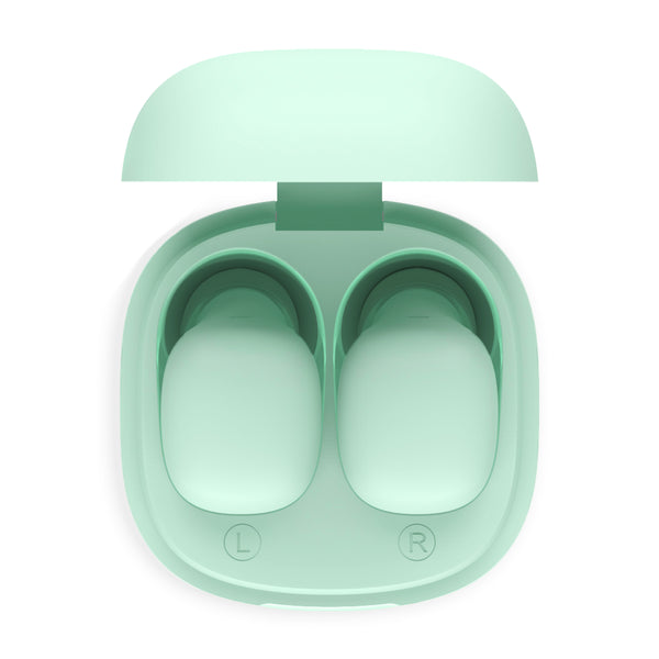 Levně True Wireless sluchátka Niceboy HIVE Smarties Green Mint