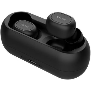 True Wireless sluchátka QCY - T1C, černá